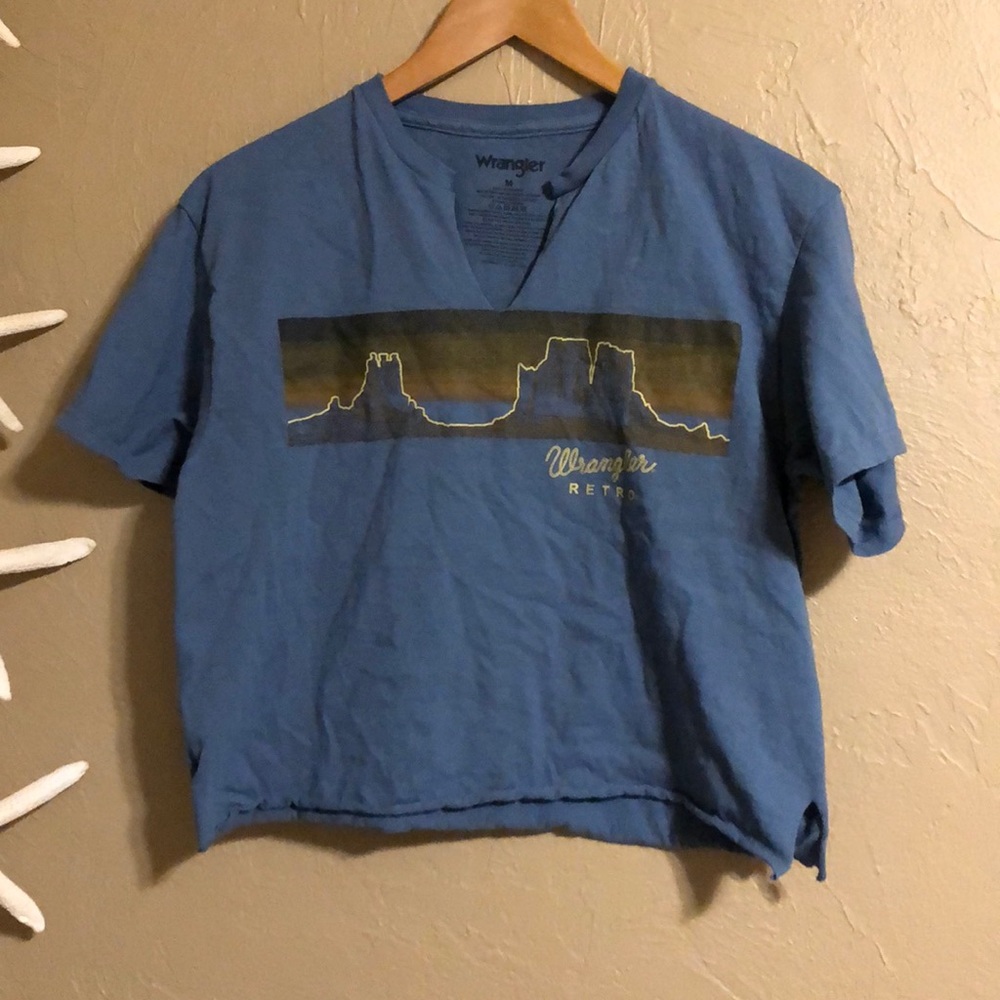 Wrangler Retro graphic tee cropped
